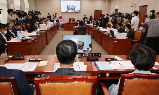 20대 국회 마지막 법제사법위원회 전체회의. /연합뉴스