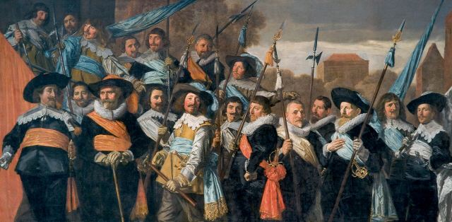 프란스 할스 ‘성 게오르기우스 민병대의 장교들’ (1649년)