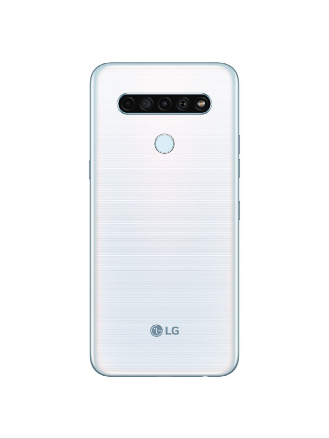 LG전자의 실속형 스마트폰 Q61. 후면 4개 카메라, 전면 1개 카메라를 탑재한 것이 특징이다./사진제공=LG전자