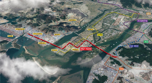 부산 하단~녹산선 정부 예타 조사 탈락…부산시 재신청 추진