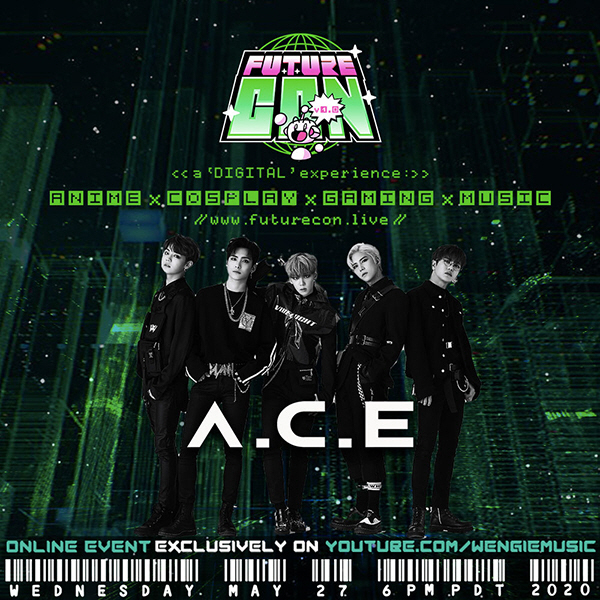 A.C.E(에이스), K-POP 아이돌 대표로  美 글로벌 콘서트 ‘퓨처콘’ 참여