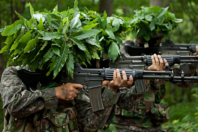 육군 간부들이 사격 훈련을 하고 있다.사진은 기사의 내용과 무관하다./사진=이미지투데이