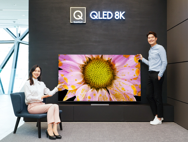 삼성전자의 2020년형 QLED TV. /사진제공=삼성전자