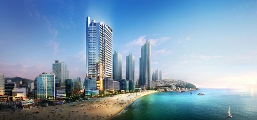 2020년 7월 오픈 예정인 해운대영무파라드호텔