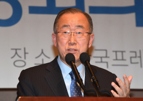 반기문 전 유엔사무총장, '한·미 동맹 굳건히 해 북한 핵 도발 막아야'