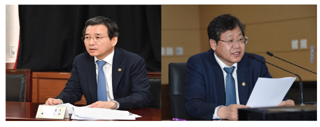 김용범(왼쪽) 기획재정부 1차관과 안일환 2차관/사진제공=기재부