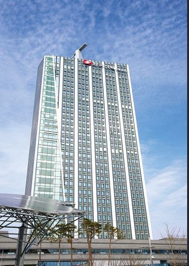 나주 혁신도시에 위치한 한국전력 본사 건물