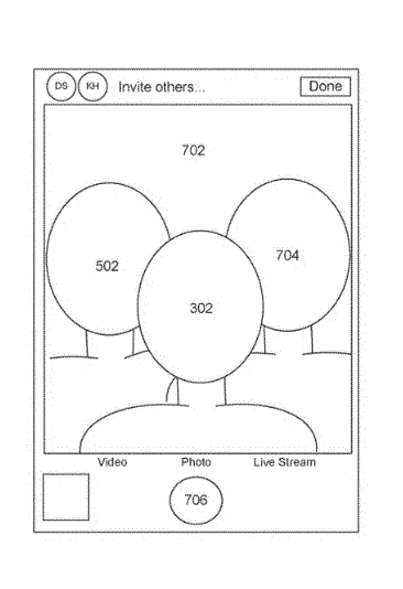 애플의 단체사진 합성 특허 개요./더버지 홈페이지 캡처