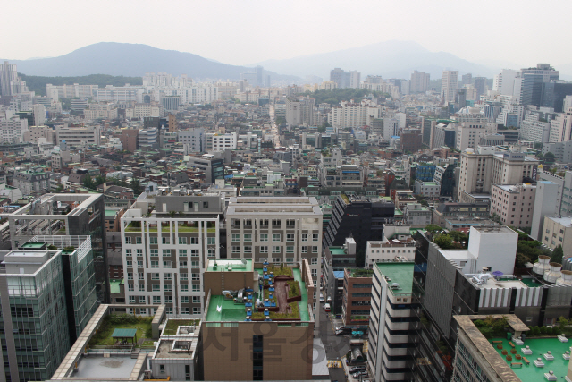 강남 오피스 빌딩 중소형 빌딩 꼬마 빌딩 역삼동 빌딩/서울경제DB