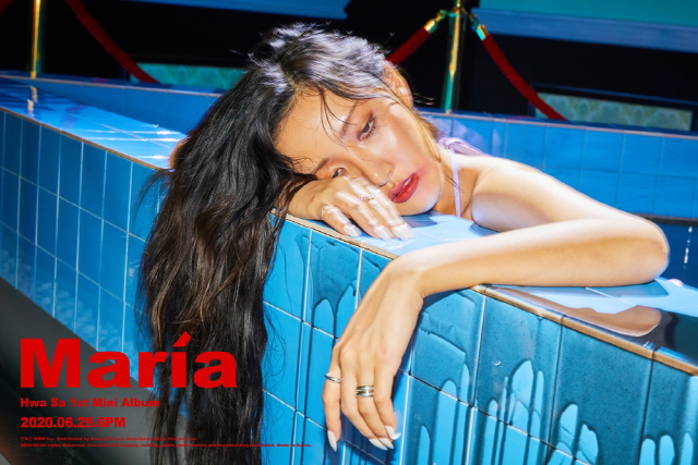 마마무 화사 첫 미니앨범 ‘Maria’ 티저 이미지 / 사진=RBW 제공