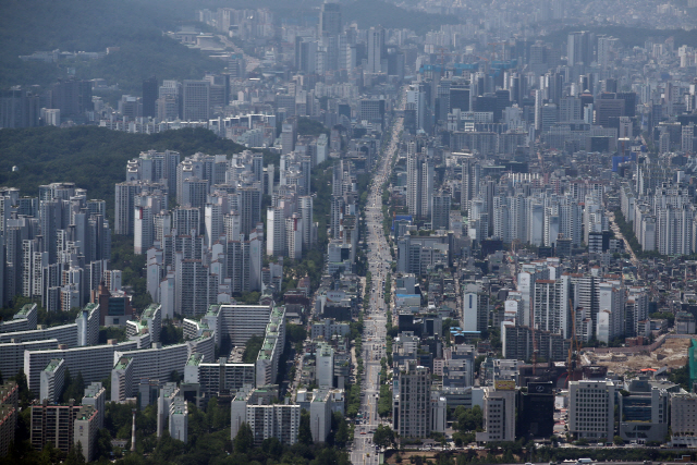 서울 강남구 대치동 일대 아파트 단지 모습./연합뉴스