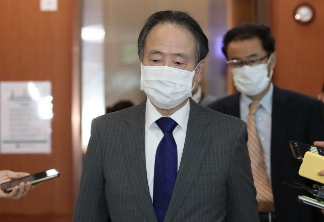 지난 15일 외교부로 초치 된 도미타 고지 주한 일본 대사./연합뉴스