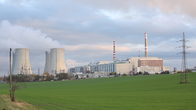 체코 중부지역 도시 두코바니에 위치한 원자력발전소. 한수원은 체코가 이 지역에 새로 지을 원전 1기를 수주하기 위한 준비에 돌입했다./사진제공=한수원