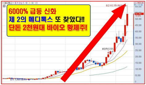 ‘바이오 신기술’ 세계 최초 개발한 황금주!!