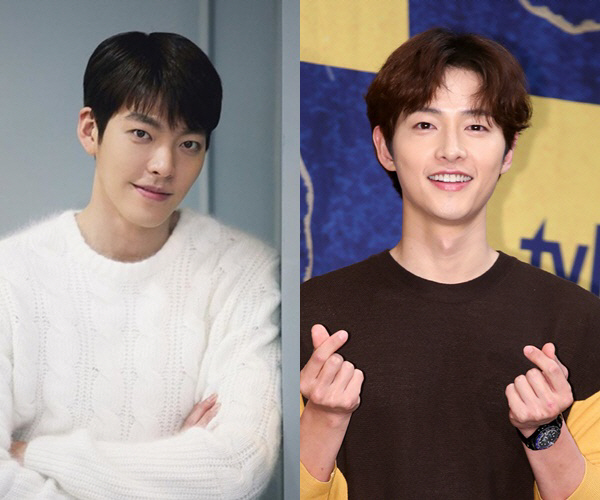 김우빈(왼쪽), 송중기 / 사진=에이엠엔터테인먼트 인스타그램, 서울경제스타 DB