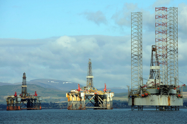 영국 스코틀랜드 인근 북해 유전에서 원유를 생산하고 있다. 영국 원유의 주요 구매처로 중국의 비중이 점차 커지고 있다.  /AFP연합뉴스