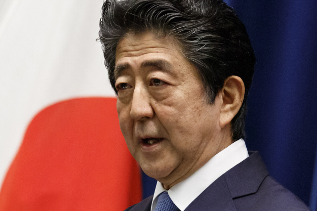 아베 신조 일본 총리./AP연합뉴스