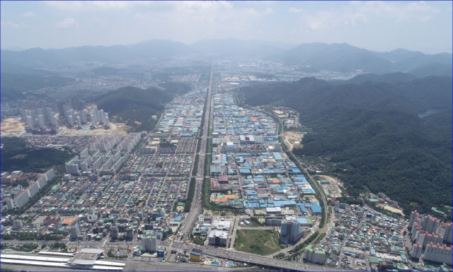 창원국가산업단지 전경/사진제공=경남도