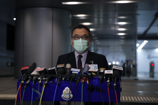 '홍콩보안법 위반' 혐의 학생 4명 체포…최고 종신형 적용 가능