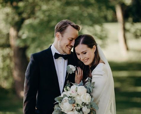 34세 여성 핀란드 총리 산나 마린 1일 결혼