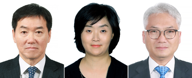 왼쪽부터 박정현 국가정보원 2차장, 김선희 3차장, 박선원 기획조정실장/연합뉴스