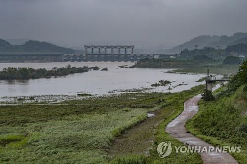 경기북부지역 빗줄기 약해져…임진강 수위는 '조금씩 상승'