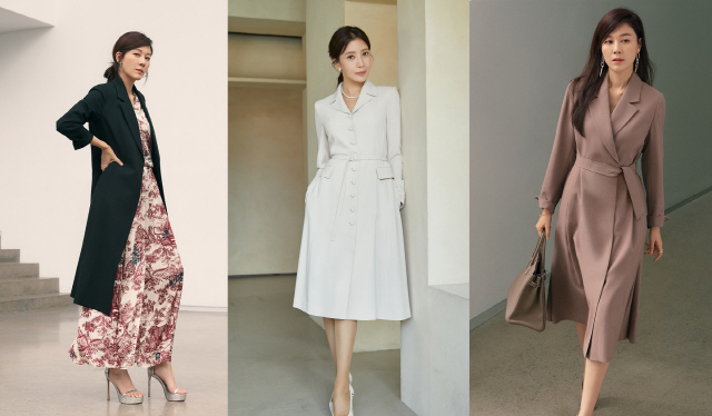 CJ ENM 오쇼핑 부문 주요 브랜드의 2020 가을·겨울 신상품 모델 사진. /사진제공=오쇼핑