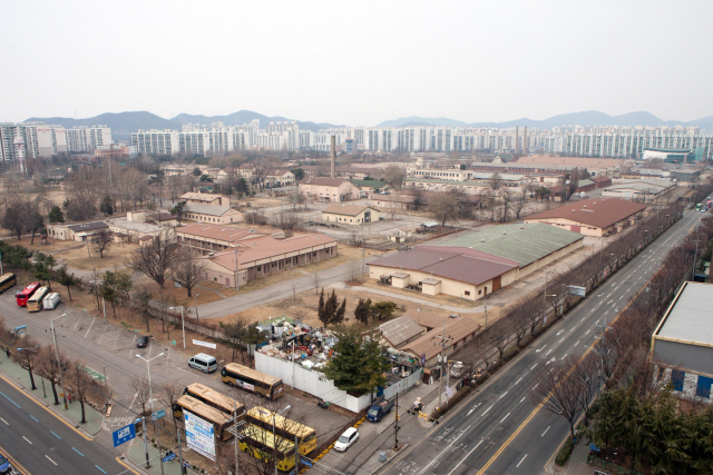 인천시 부평구 산곡동 일대 부평 캠프마켓 전경./사진제공=인천시