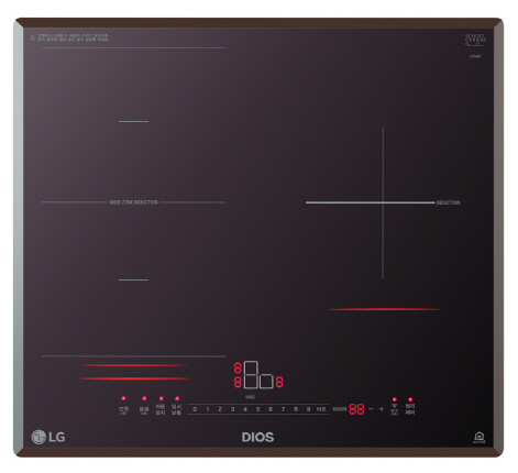 LG 디오스 인덕션 신제품. /사진제공=LG전자