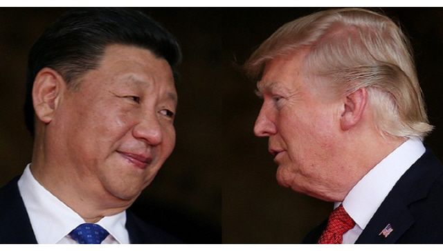 시진핑(왼쪽) 중국 국가 주석과 도널드 트럼프 미국 대통령.