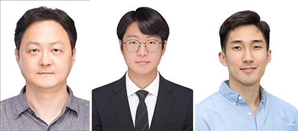 KAIST 백세범(왼쪽부터) 교수, 김진우 학부생, 송민 박사과정. /사진제공=KAIST