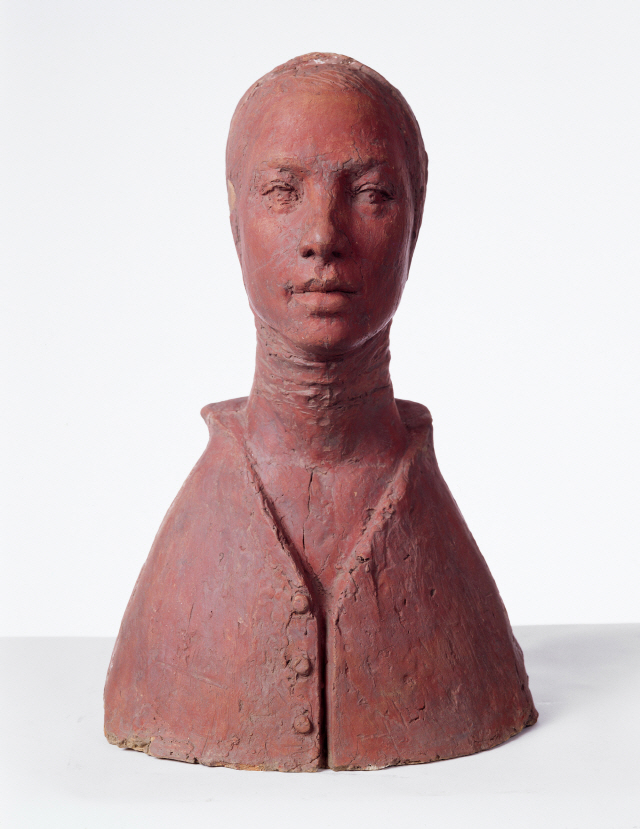 권진규 ‘지원의 얼굴’ 1967년작, 테라코타, 50x32x32cm /사진제공=국립현대미술관