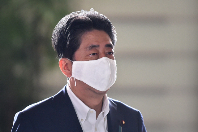 아베 신조 일본 총리./AFP연합뉴스