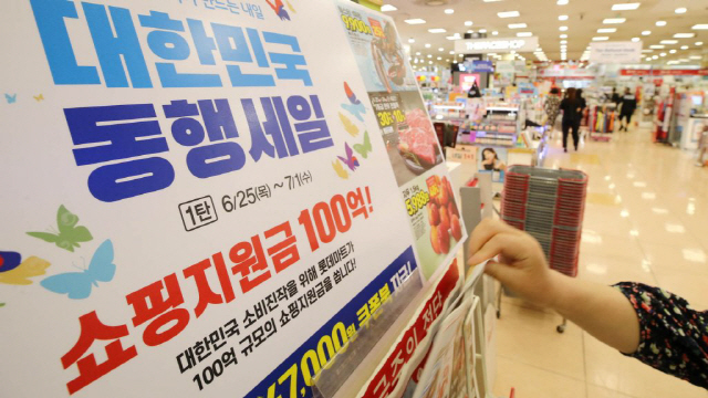 [속보] '재난지원금 효과 끝'…7월 소비 전월比 6% 급감