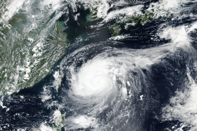 [속보] 태풍 마이삭 일본 열도 강타…오키나와서 정전 속출