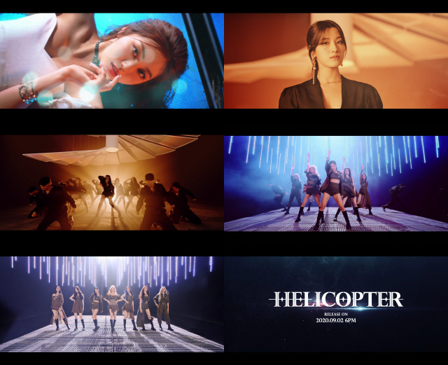 CLC ‘HELICOPTER’ 뮤직비디오 2차 티저 / 사진=큐브엔터테인먼트 제공