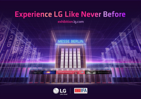 LG전자 1일 오전 10시부터 IFA2020에 맞춰 3D 가상 전시관을 공개했다./사진제공=LG전자