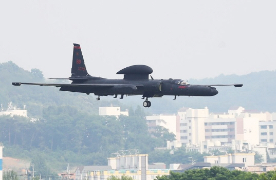 주한미군 U-2S 정찰기·A-10 공격기, 동시 출격