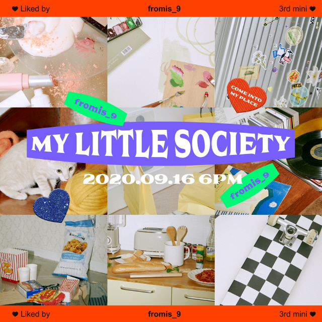 프로미스나인 ‘My Little Society’ 콘셉트 이미지 / 사진=오프더레코드 제공
