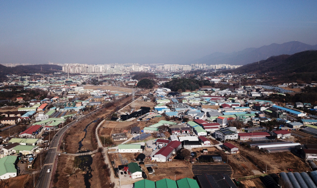 경기도 하남시 교산동 일대 모습. /연합뉴스