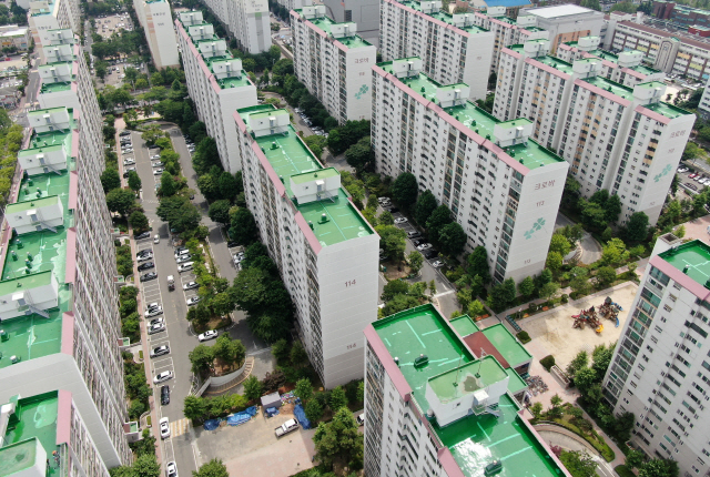 대전 둔산동 아파트 전경./연합뉴스