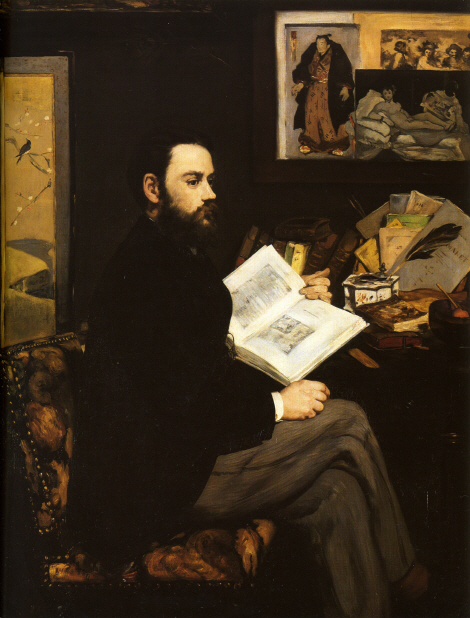 마네 ‘에밀 졸라의 초상’ 1868년