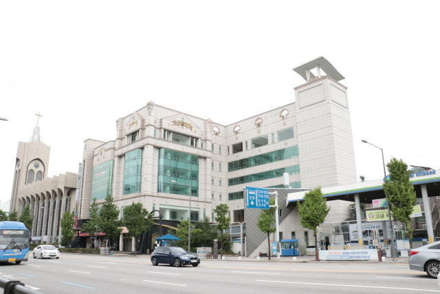 서울 바이오 혁신커뮤니티센터가 입주할 고려대 앞 거산프라자 전경./사진제공=서울시