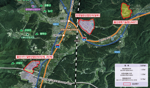 울산 울주 연구개발특구 ‘미래형 전지 산학연 중심’ 시동