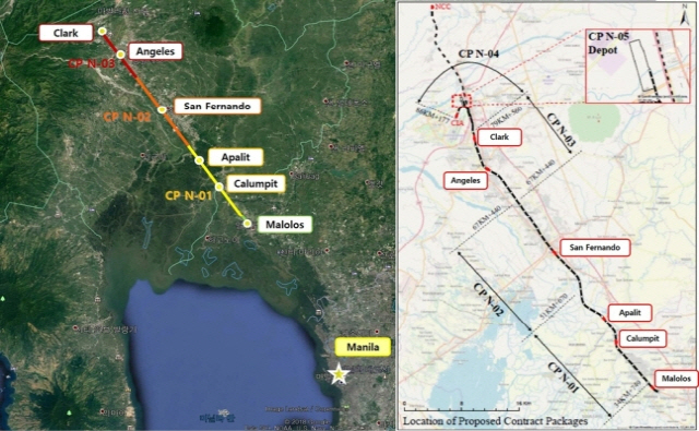 현대건설 6,660억 규모 필리핀 남북철도 공사 공동수주