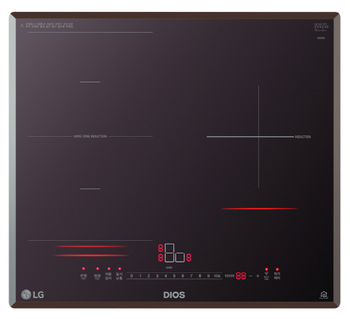 LG 디오스 인덕션 전기레인지. /사진제공=LG전자