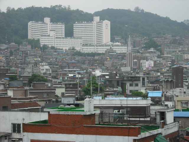 흑석 뉴타운 전경.