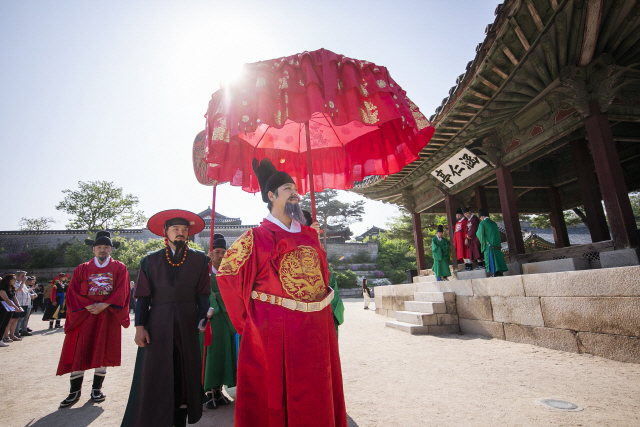 궁중문화축전의 한 장면. /사진제공=문화재청