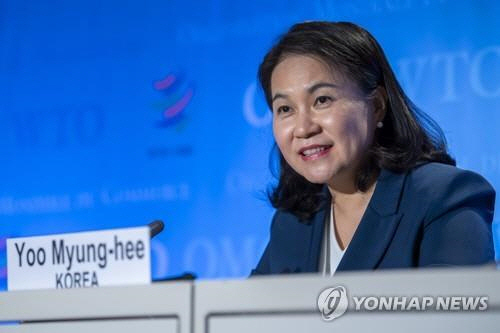 한 발 더 가까워진 한국인 WTO 수장…“유명희, 결선 진출”