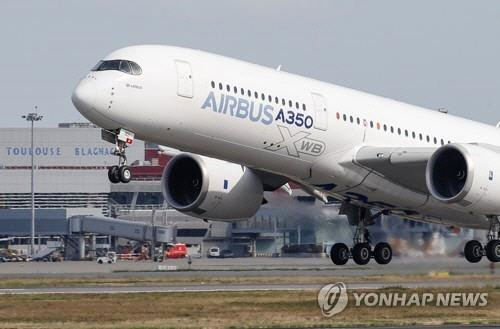 에어버스 A350./로이터연합뉴스